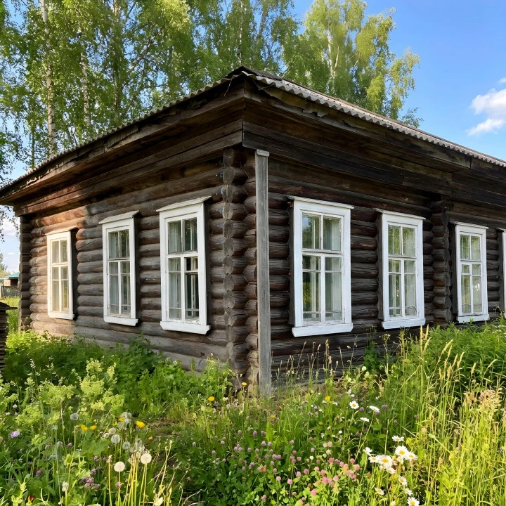 Нежилое здание, 1-этажное, площадь 106 кв.м, земельный участок, площадь 500 кв.м:  Ярославская область, р-н Переславский, с. Дмитриевское, ул. Школьная, д. 13